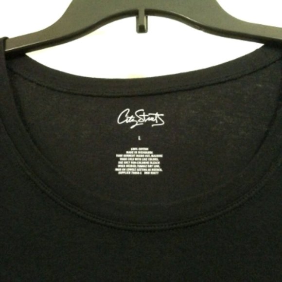 A Black & White Graphic Color Shirt. - Picture 2 of 4